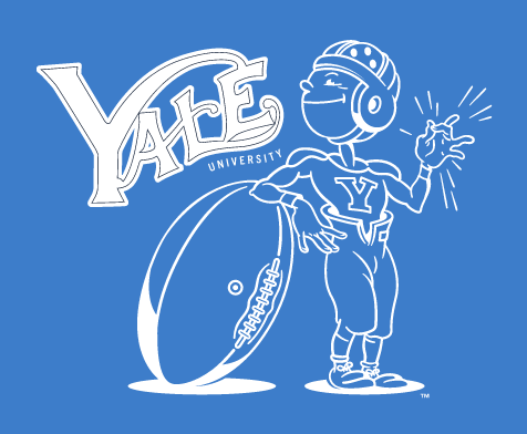 Vintage Football Athlete, White on PMS 660 variant