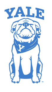 Yale Bulldog Closed Eyes Head, PMS 660 variant