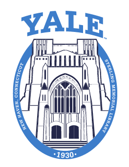 Sterling Memorial Library logo, Two Color on White variant