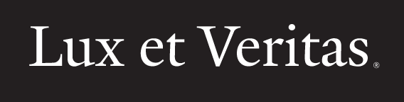 Yale Lux et Veritas, White on black variant
