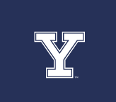Y lettermark with outline, white variant