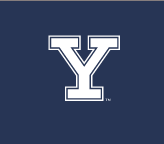 Y lettermark with outline, white variant