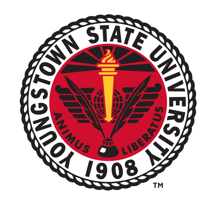Youngstown State University seal, full color variant, cell 81