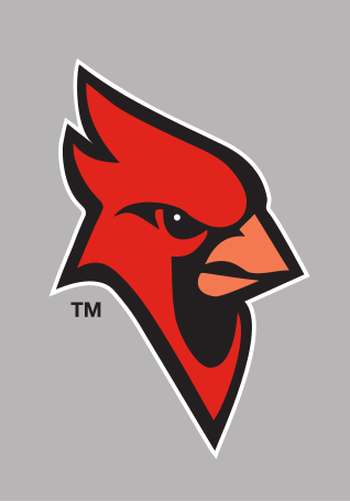 cardinal head mascot, full color, alternate variant, cell 2